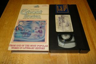 Charles Dickens Ghost Stories From The Pickwick Papers (vhs,  1989) Rare Animated