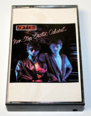 Soft Cell Non - Stop Erotic Cabaret Rare Cassette Tape 1981 Synth Pop Tainted Love