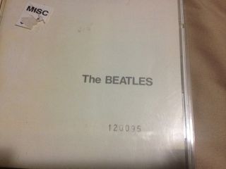 Rare Beatles - White Album 2 Cd Cdp 746443 2 Parlophone/no Apple Logo Numbered