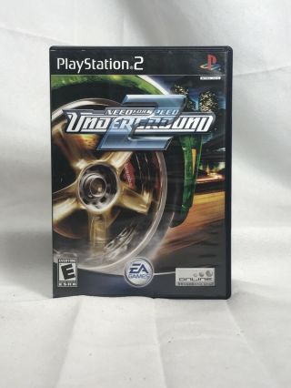 Need For Speed Underground 2 Racing Playstation 2 Ps2 Game Rare Complete