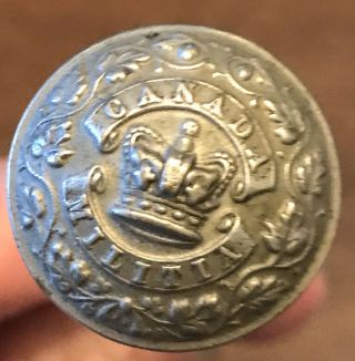 Nwmp Canada Militia Officers Button Hatpin Antique Rare