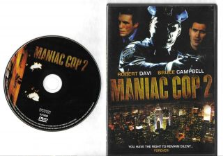 Maniac Cop 2 Bruce Campbell Rare R1