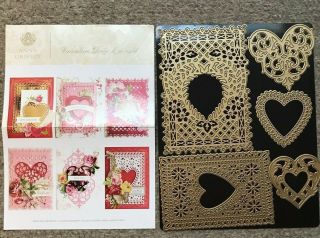 Anna Griffin Valentines Doily Cut And Emboss Dies Rare L@@k