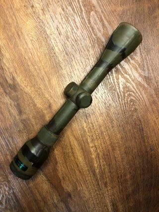 Simmons 4x40 Wide Angle Scope Rubber Coated Camo 1063 Made In Japan Duplex Rare