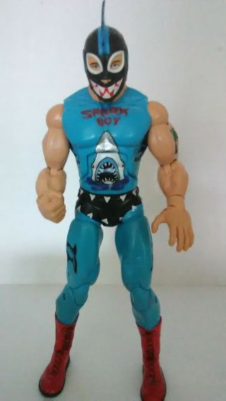 Shark Boy Tna Impact Jakks Action Figure Very Rare Wwe Wrestling Aew Wcw Elite