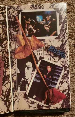 Billy Joel - The Video Album Vol.  1 (1986) VHS rare 80s pop rock music Piano Man 3