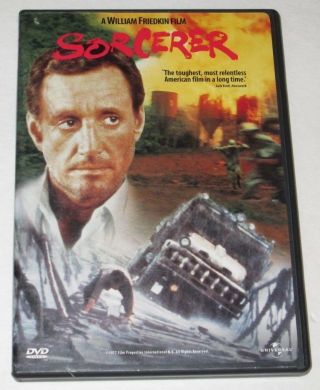 Sorcerer (dvd,  1998) (region 1 Ntsc) Roy Scheider,  Bruno Cremer (rare)