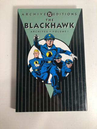 Dc Comics Archive Editions Blackhawk Vol.  1 Nm Batman Superman Oop Rare Marvel