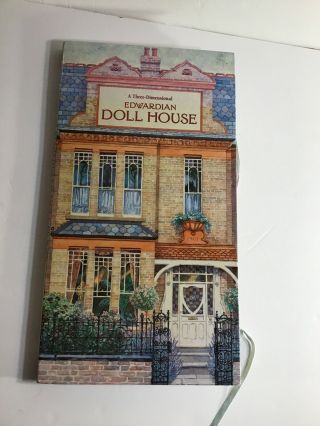 Vintage Edwardian Doll House A Three Dimensional Pop Up Book,  Rare