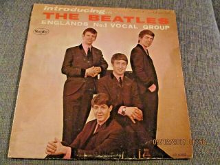 Rare Vg,  1964 " Introducing The Beatles " Lp / Vee - Jay Lp - 1062 (mono)