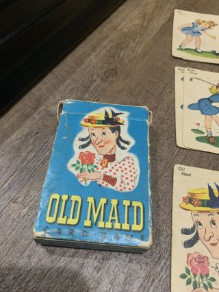 Antique Old Maid Cards