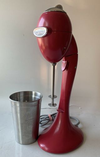 Hamilton Beach Electrics Drink Master Mixer 65112 Dm03 Vintage Rare Red Color
