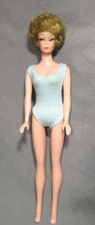 Vintage Barbie - Bild Lilli Clone - Uneeda Wendy Doll In Blue - Bubble Cut Hair