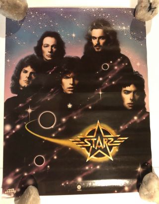 Rare Starz First Album Poster 1976 Promo Nm Kiss Angel Motley Crue Glam
