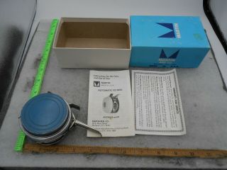 Vintage Martin Automatic Model 8 Fly Fishing Reel Made In Usa Box And Papers