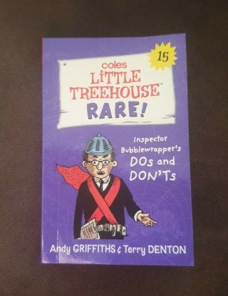 Coles Little Treehouse - Book 15 Rare - Inspector Bubblewrapper 