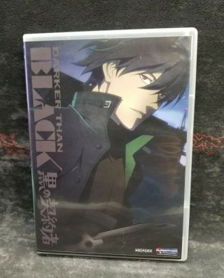 Darker Than Black The Complete First Season 4 Disc Dvd Anime Rare