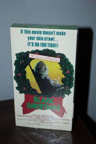 Black Christmas (vhs) 1974 Horror.  John Saxon,  Margot Kidder.  Slasher Rare