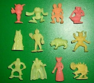 Mutant Monsters Cereal Premium Toys Peru Halloween Complete Set Rare 1995 Mimp