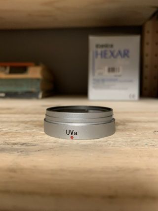Leitz Filter For Leica 50/1.  5 Summarit,  Uva Slip On Rare