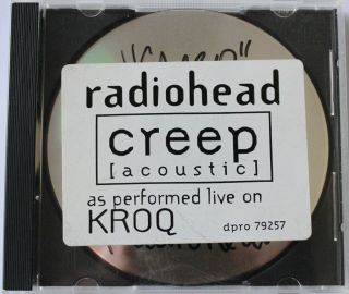 Radiohead Creep (acoustic) Us Cd Rare Promo