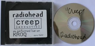 RADIOHEAD Creep (Acoustic) US CD rare Promo 2