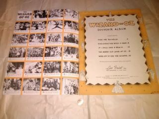 ANTIQUE The Wizard of Oz Souvenir Album 1939 JUDY GARLAND Poster Land of Oz RARE 3