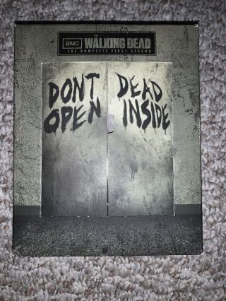 The Walking Dead Season 1 Blu Ray Limited Edition Rare Htf Box Set With Mask