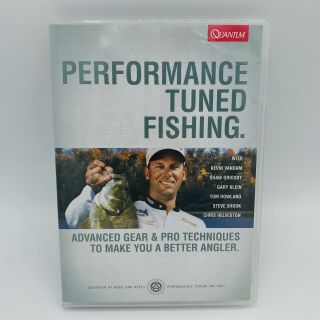 Quantum Rod Reels Performance Tuned Fishing Dvd Pro Techniques Rare Out Of Print