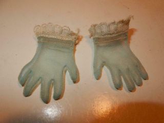 Vintage Tricot Gloves For Ideal Miss Revlon Madame Alexander Cissy Doll 1950s