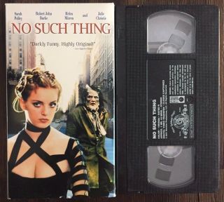 No Such Thing Vhs (1003584,  Mgm,  2002) Rare 6242
