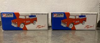 Two Rare - 1/25 Scale 1957 Dodge D100 Pickup Trucks - Coin Bank