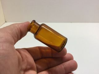 Small Antique W.  T.  Co.  Early Cork Top Medicine Bottle.
