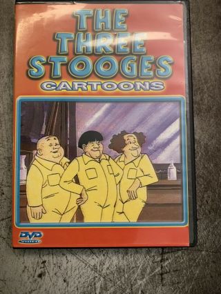 The Three Stooges Cartoons (dvd 2009) Rare Vina Release 847