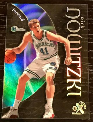 Dirk Nowitzki - 1998 - 99 E - X Century - Rookie - 68 - Rare -