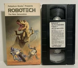 Robotech: The Generation Vol 3 Rare Vhs Video By Palladium Books Unedited