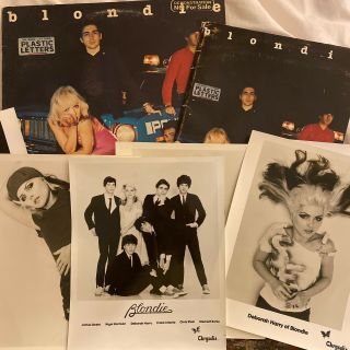 Blondie Rare 1978 Plastic Letters Promo Lp,  Press Kit