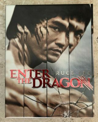 Enter The Dragon (blu - Ray Disc,  2013,  40th Anniversary) Rare And Oop Like