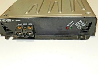 Old School Kicker KX1200.  1 1 channel amp,  Amplifier,  RARE,  Monoblock for repair 2