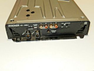 Old School Kicker KX1200.  1 1 channel amp,  Amplifier,  RARE,  Monoblock for repair 3