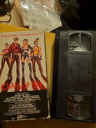 Class Of 1984 80s Action Adventure Blood And Gore Sleaze Vhs Rare