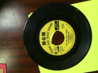 Rare Soul 45 The Broadways You Just Dont Know Mgm