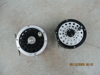 2 Martin Fly Fishing Reels Model 65 & Model 67a Made In Usa
