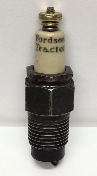 Rare Vintage Fordson Tractor Spark Plug 1/2” Thread