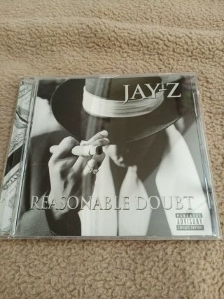 Jay - Z Reasonable Doubt 1999 Roc - A - Fella Priority Records W/bonus Track Rare