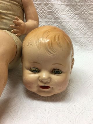 Antique Vintage Dimples Baby Doll 19 