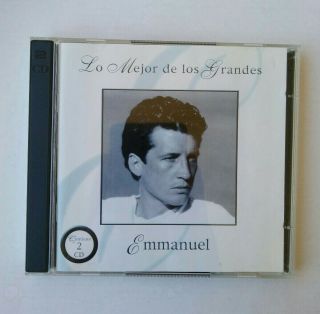 Emmanuel Lo Mejor De Los Grandes 2000 Bmg Latin Spanish Rare (missing Disc 1)