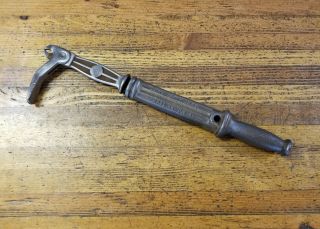 Antique Tools Nail Puller Extractor Vintage Bridgeport Woodworking Carpentry☆usa