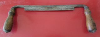 Antique Winchester Draw Drawing Knife Woodworking Tool Usa 9 " No.  9 Rare