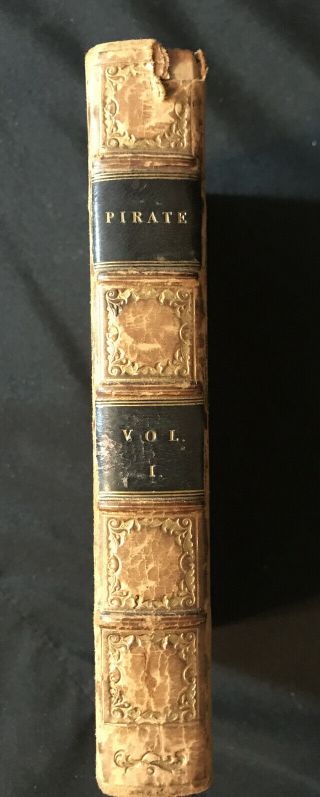 1831 The Waverly Novels vol XXIV 14 THE PIRATE Sir Walter Scott ANTIQUE BOOK 3